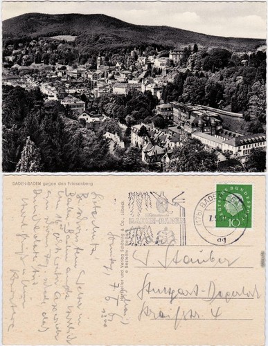 Baden stadt - stadt, gegen