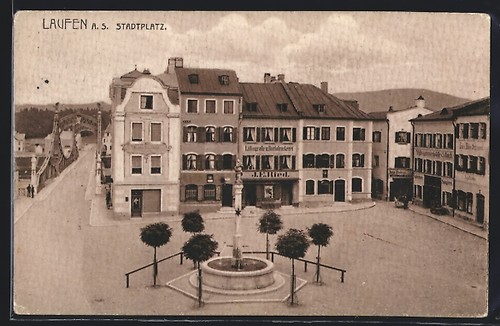 Laufen ansichtskarte - a.,