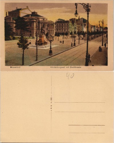 Ansichtskarte düsseldorf - ansichtskarte,