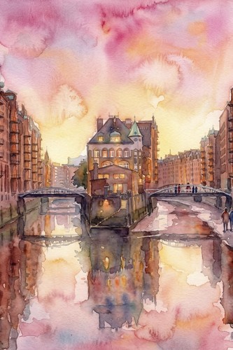 Postkarte hamburg - postkarte,