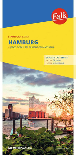 Falk stadtplan extra - falk, hamburg