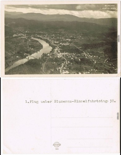 Fotokarte luftbild blumenau - luftbild,