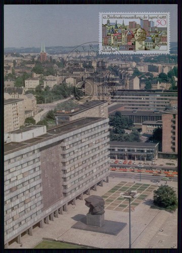 Ddr 1988 karl - ddr, karl-marx-stadt