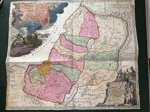 Alte land karte - land, (1453)