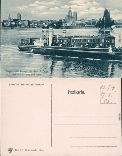 Stralsund fotomontage stadt - stralsund,