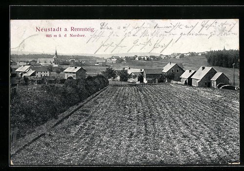 Ansichtskarte neustadt - ansichtskarte,