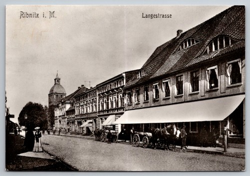 Postkarte ribnitz historische - postkarte,