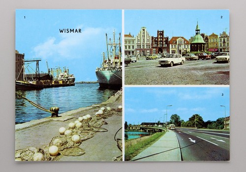 Postkarte wismar - -,