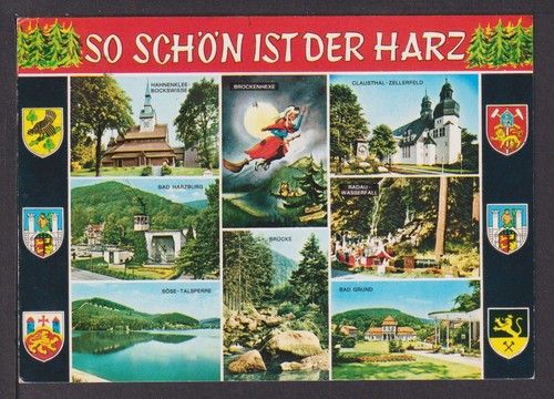 Ansichtskarte harz bad sachsa - harz,