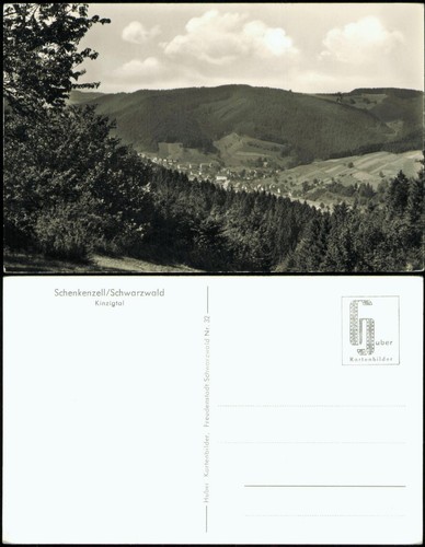 Ansichtskarte schenkenzell - ansichtskarte,