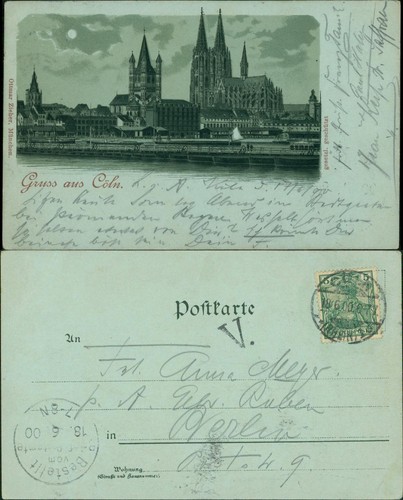 Ansichtskarte litho köln - ansichtskarte,