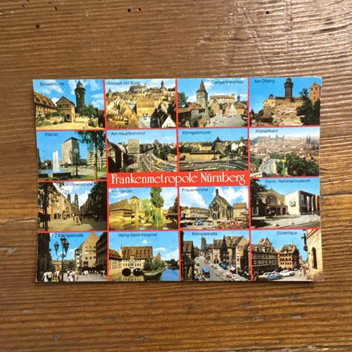 Ansichtskarte postkarte - ansichtskarte,