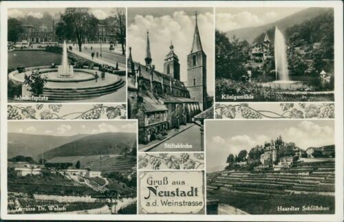 Ansichtskarte neustadt d - neustadt, a.d