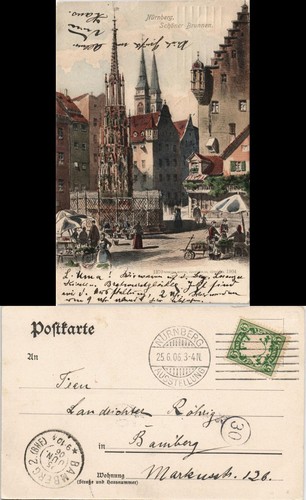Nürnberg künstlerkarte - nürnberg,