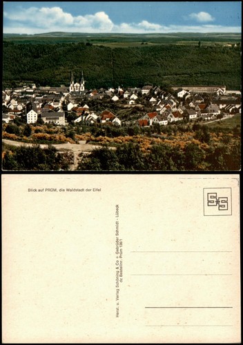Ansichtskarte prüm - ansichtskarte,