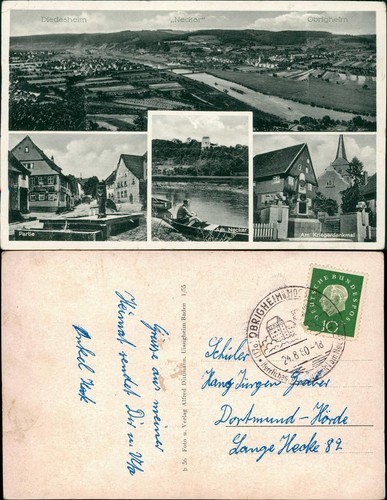 Ansichtskarte deidesheim - deidesheim, 4