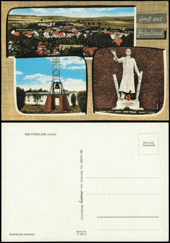 Ansichtskarte friedland - ansichtskarte,