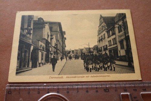 Tolle alte karte darmstadt - tolle,