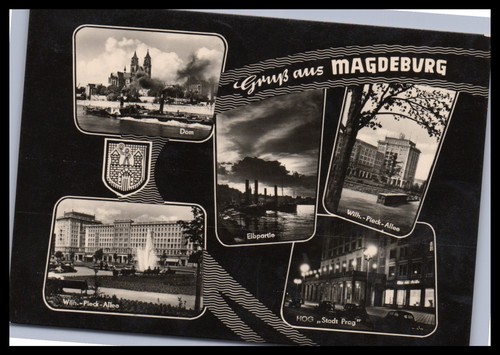 Ansichtskarte magdeburg dom - /,