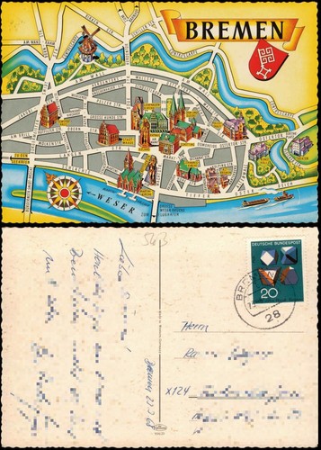 Bremen stadtteilansicht - bremen,