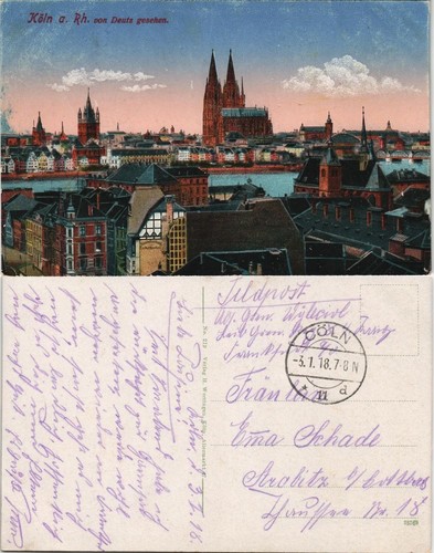 Ansichtskarte köln stadt - köln, von