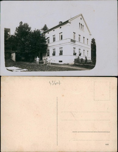 Ansichtskarte familie vor - ,