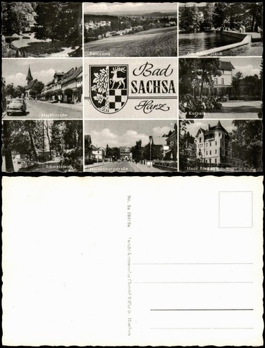 Bad sachsa mehrbildkarte mit - mehrbildkarte,