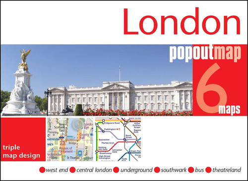London triple karte - london, |