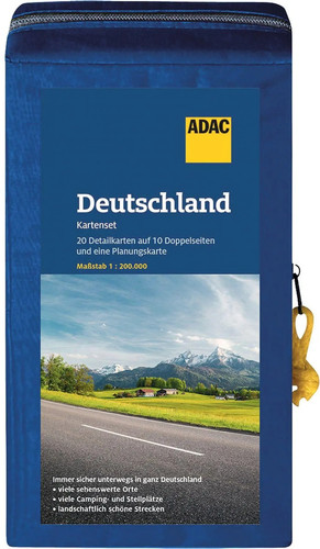 Adac kartenset deutschland - kartenset, |