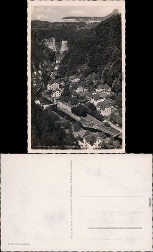 Herrnskretschen hřensko blick - hřensko,
