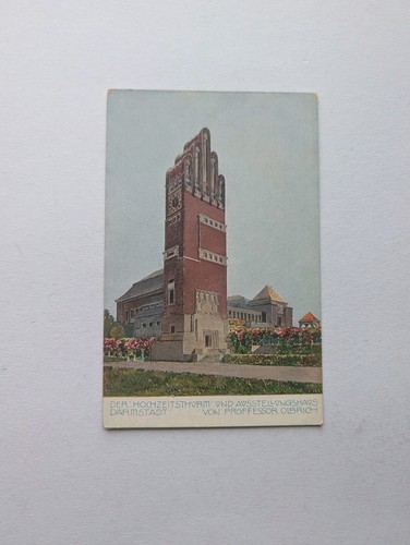 Darmstadt ansichtskarte - darmstadt,