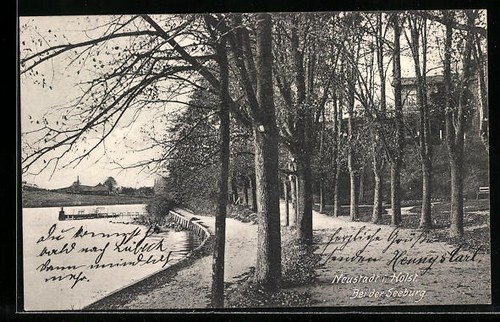 Ansichtskarte neustadt partie - ansichtskarte,
