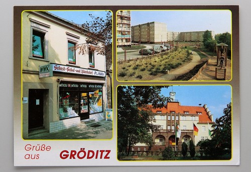 Postkarte gröditz - postkarte,