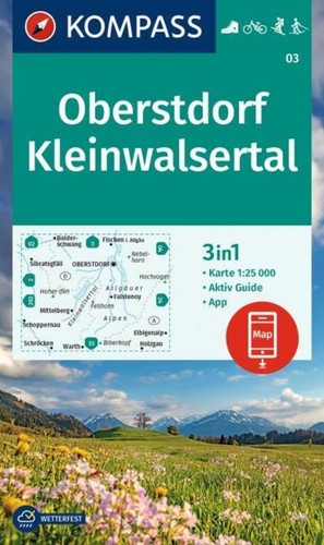 Kompass wanderkarte - kompass, 03