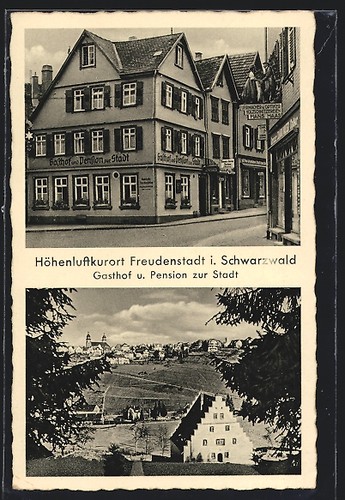 Ansichtskarte freudenstadt - freudenstadt, i