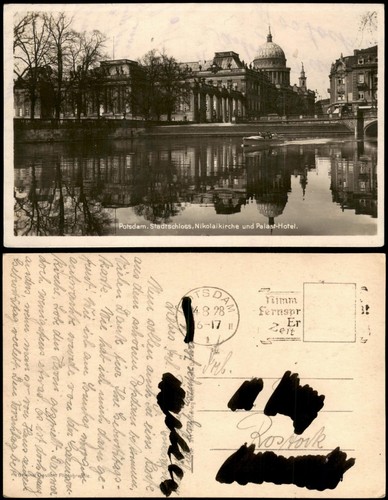 Ansichtskarte potsdam - ansichtskarte,