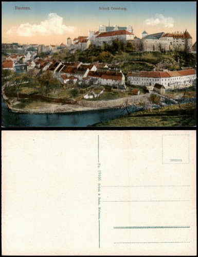 Ansichtskarte bautzen budyšin - ansichtskarte,